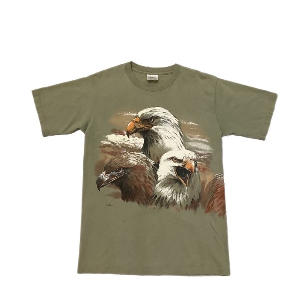 Vintage 90’s hazelwood Green Eagles Graphic t-shirt